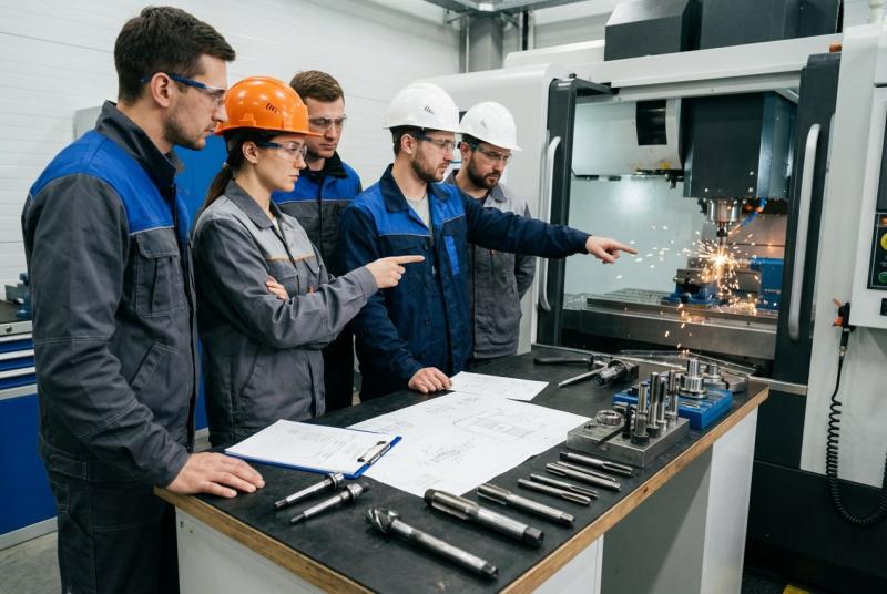 Проведение тестовых испытаний металлообрабатывающего инструмента