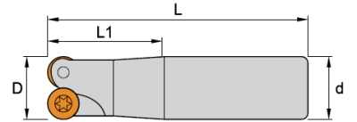 Фреза концевая PRCARPE303032120 PRTools — фото