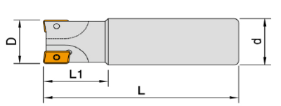 Фреза концевая PRCWEXE205032150 PRTools — фото