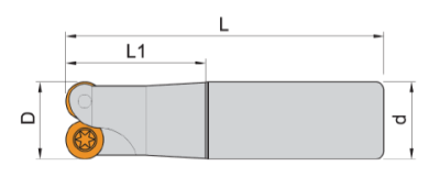 Фреза концевая PRCARDE102025150 PRTools — фото
