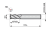 Фреза твердосплавная радиусная S76720.0XR0.3 DormerPramet — фото