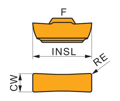Пластина LCMF 031302-F:T8330 DormerPramet — фото