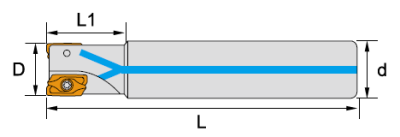 Фреза концевая PRCAXDE105032150 PRTools — фото