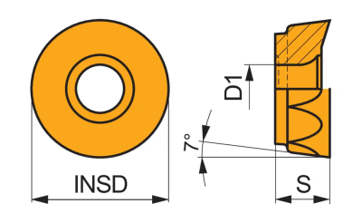 Пластина RCMT 1204MOEN-R:M8330 DormerPramet — фото