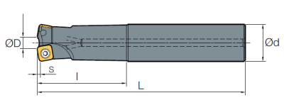 Фреза MSSO-32-160-08-32-4T-C Sangeo — фото